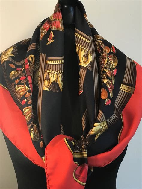 hermes scarf street|vintage Hermes scarf price guide.